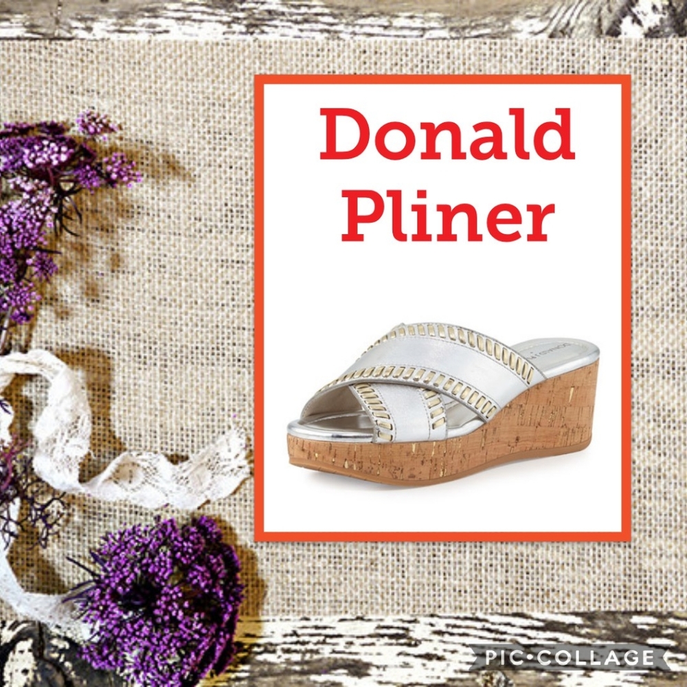 Donald Pliner Savee Platform Wedges Size 8